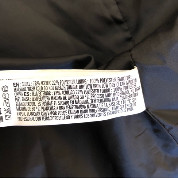 Forever 21 Faux Fur Striped Jacket - Picture 13 of 13